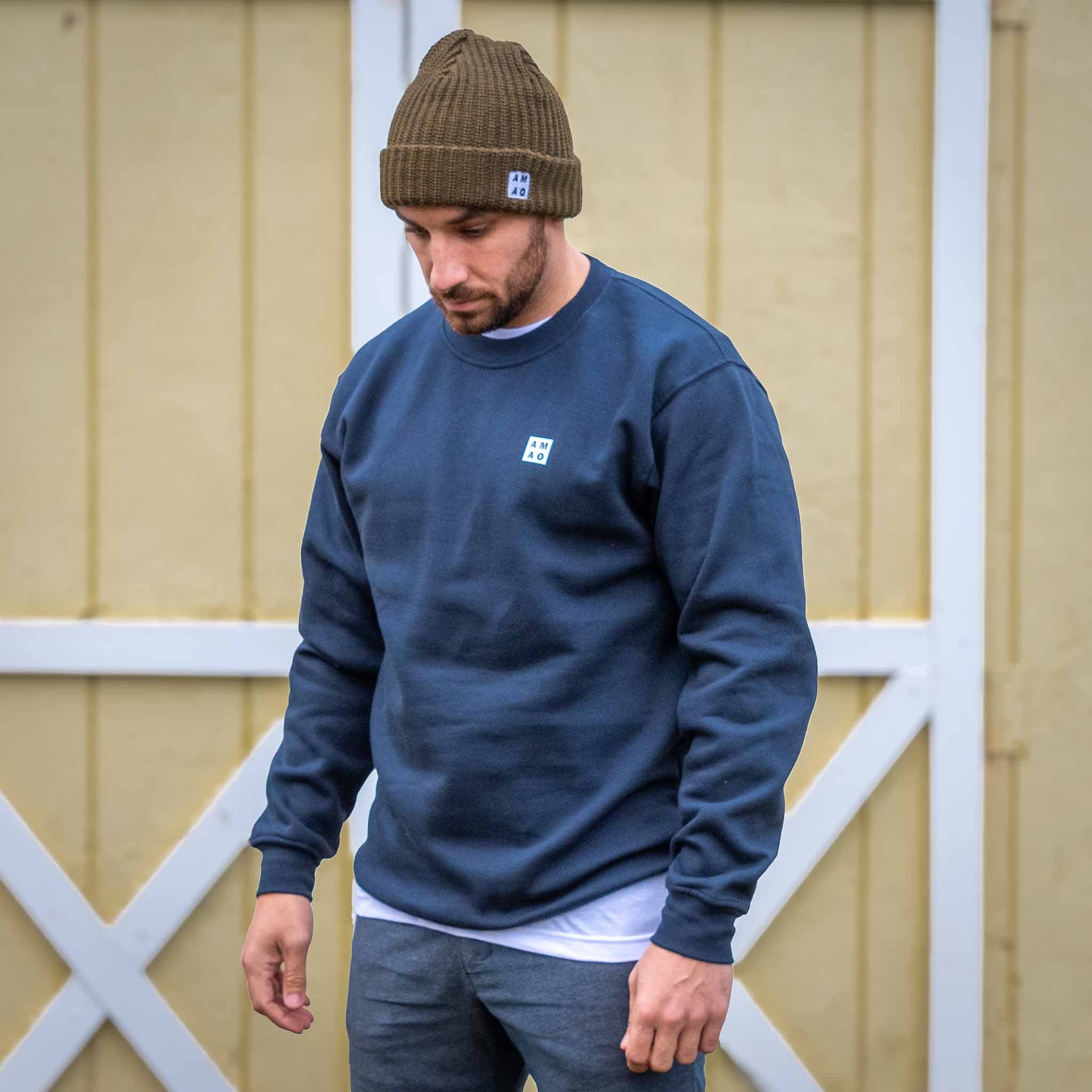AMAO Crew Fleece Pullover - Compare at $154.99  (Made to Order - Allow 2-3 weeks for delivery)